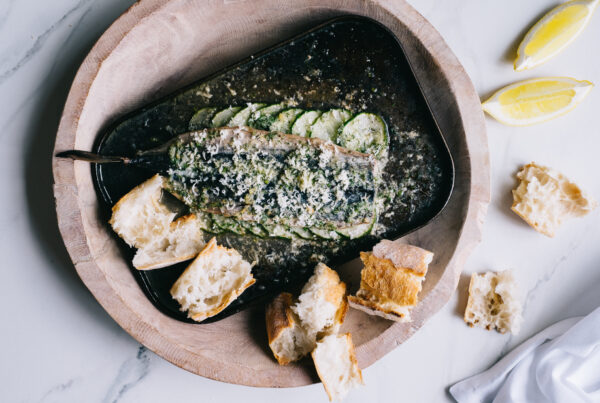 Bread and fish made by Lovingly Artisan