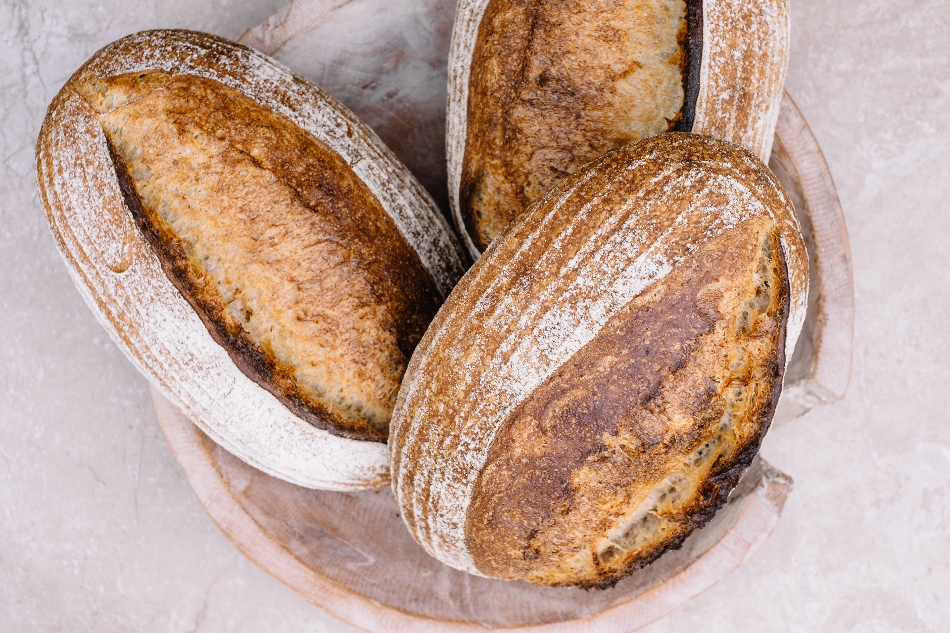 Pain de Campagne. Sourdough made with Northern Soul