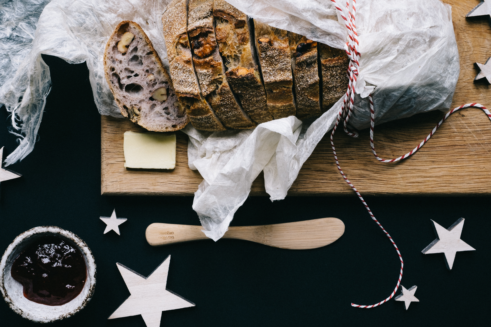 Sliced Sourdough with Lovingly Artisan