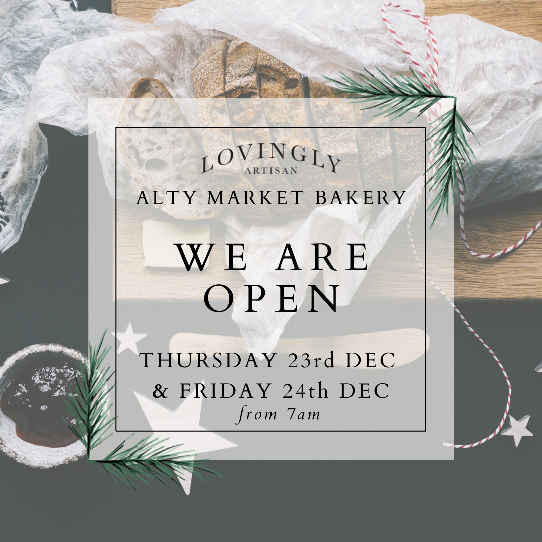 Alty Market Bakery opening times at Altrincham Market