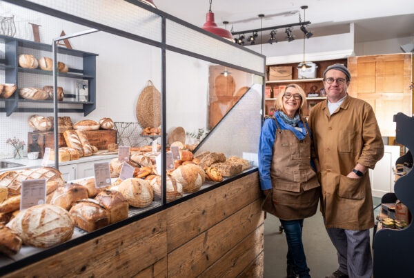 Lovingly Artisan husband and wife Aidan Monks Catherine Connor award winning Sourdough Bakery in Cumbria
