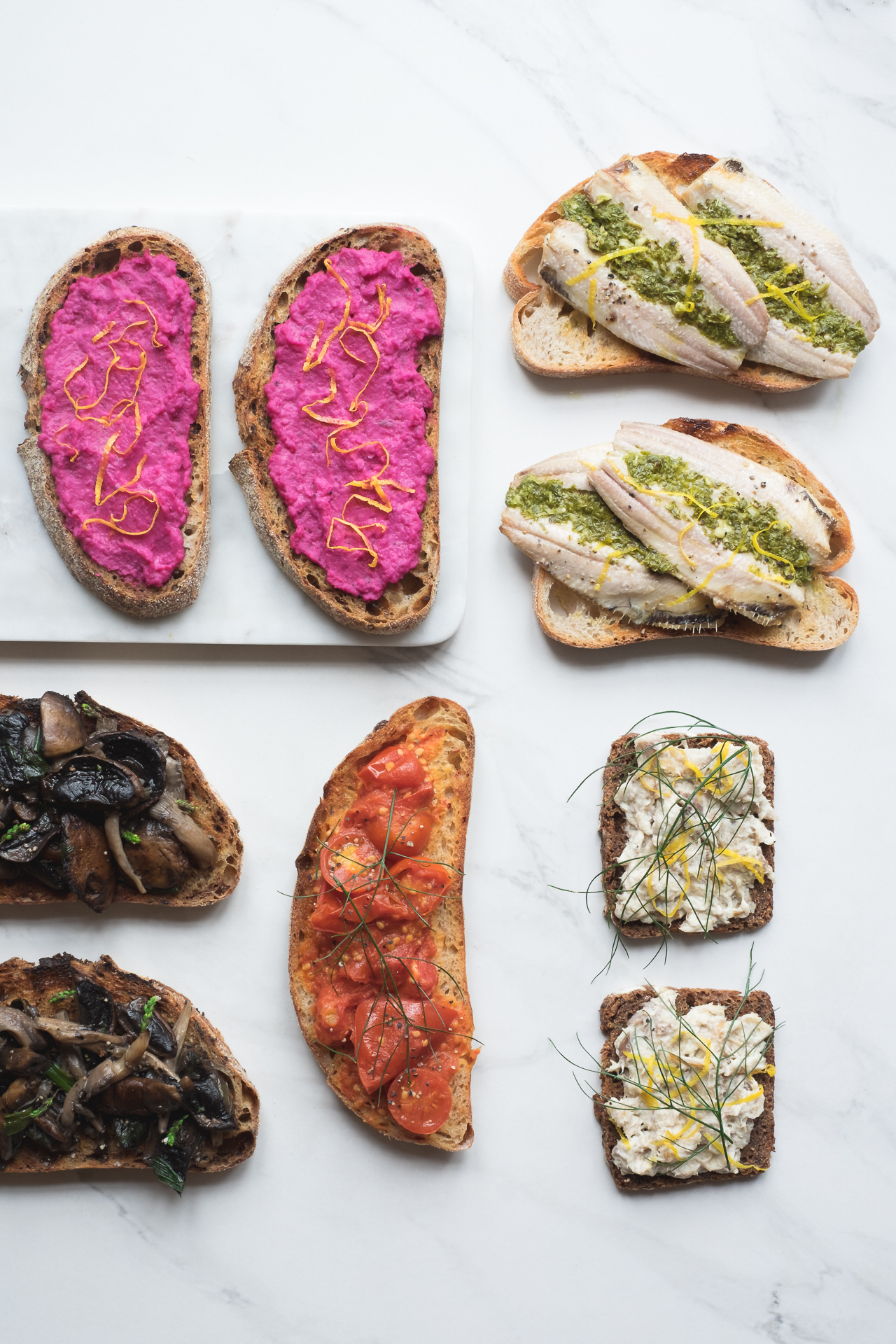 Happy you year with Lovingly Artisan Sourdough toast with Lovingly Artisan