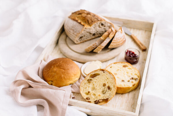 Breakfast in Bed Box with Lovingly Artisan sourdough bakery kendal
