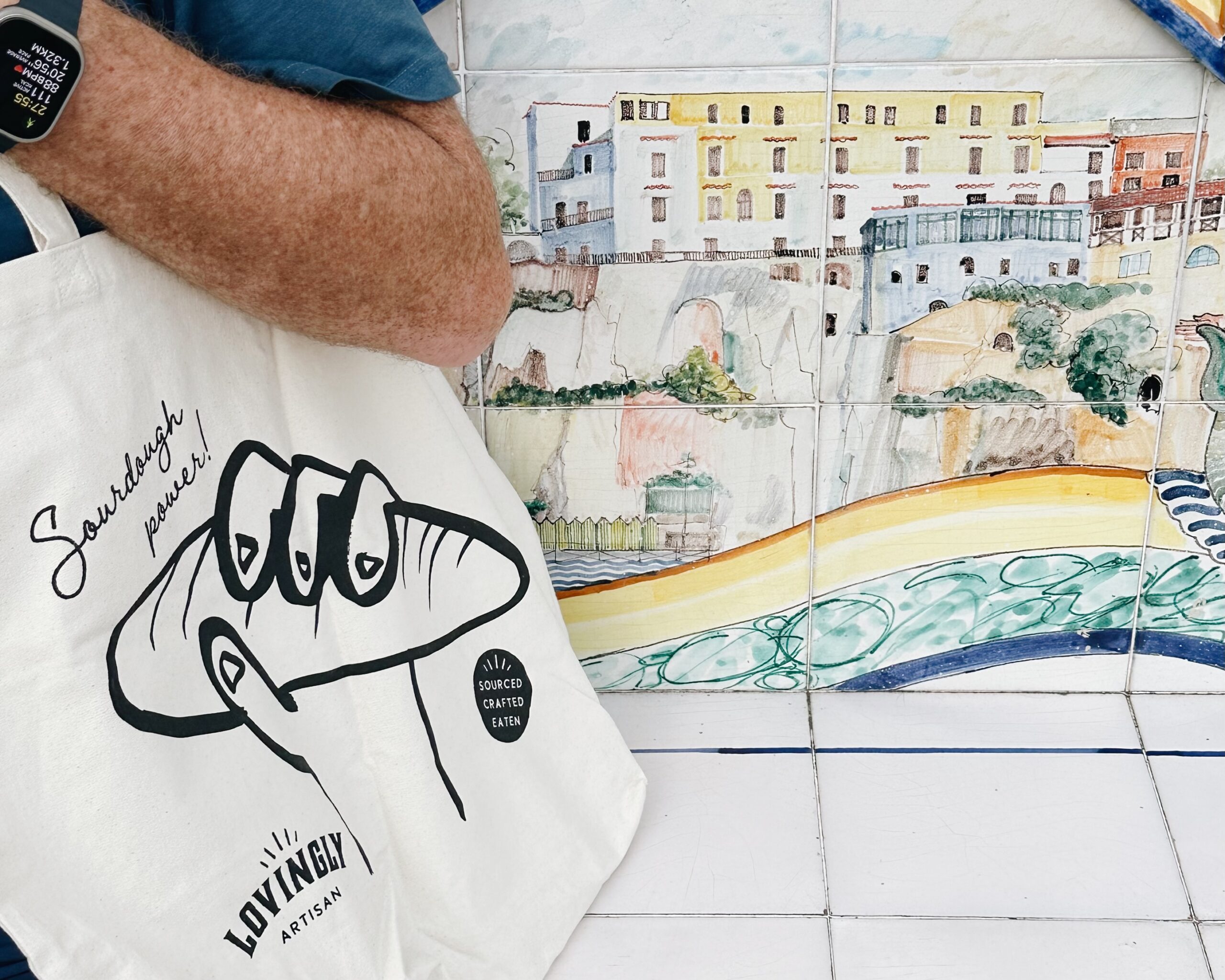 Lovingly Artisan Tote Bag Sourdough Bakery