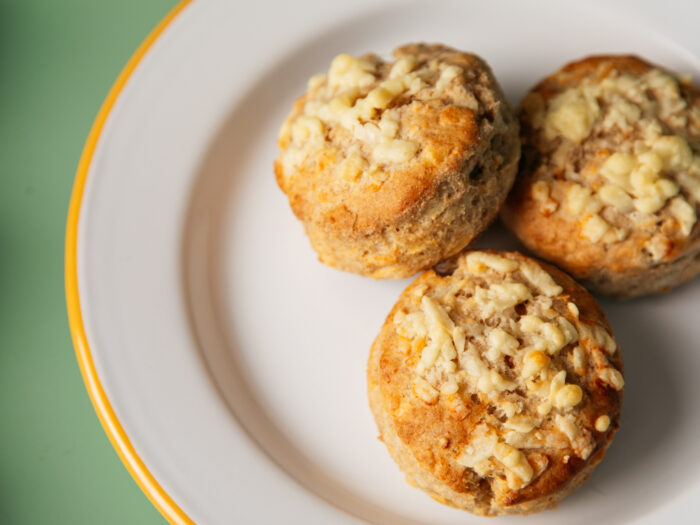 Mrs Kirkhams cheese scone (x2)