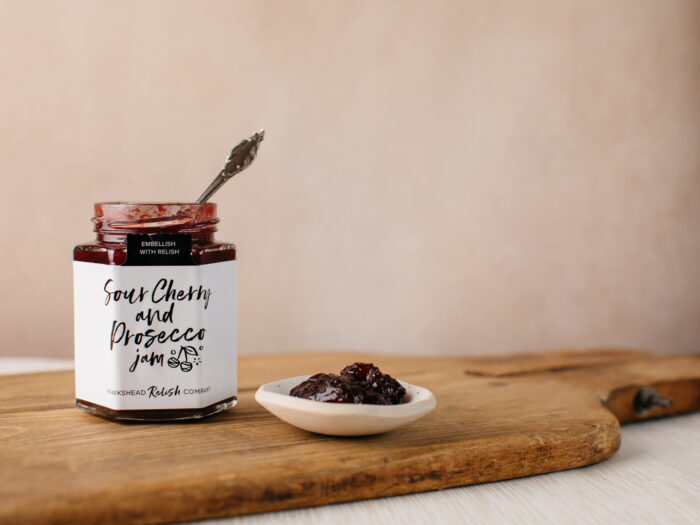 Sour Cherry & Prosecco Jam