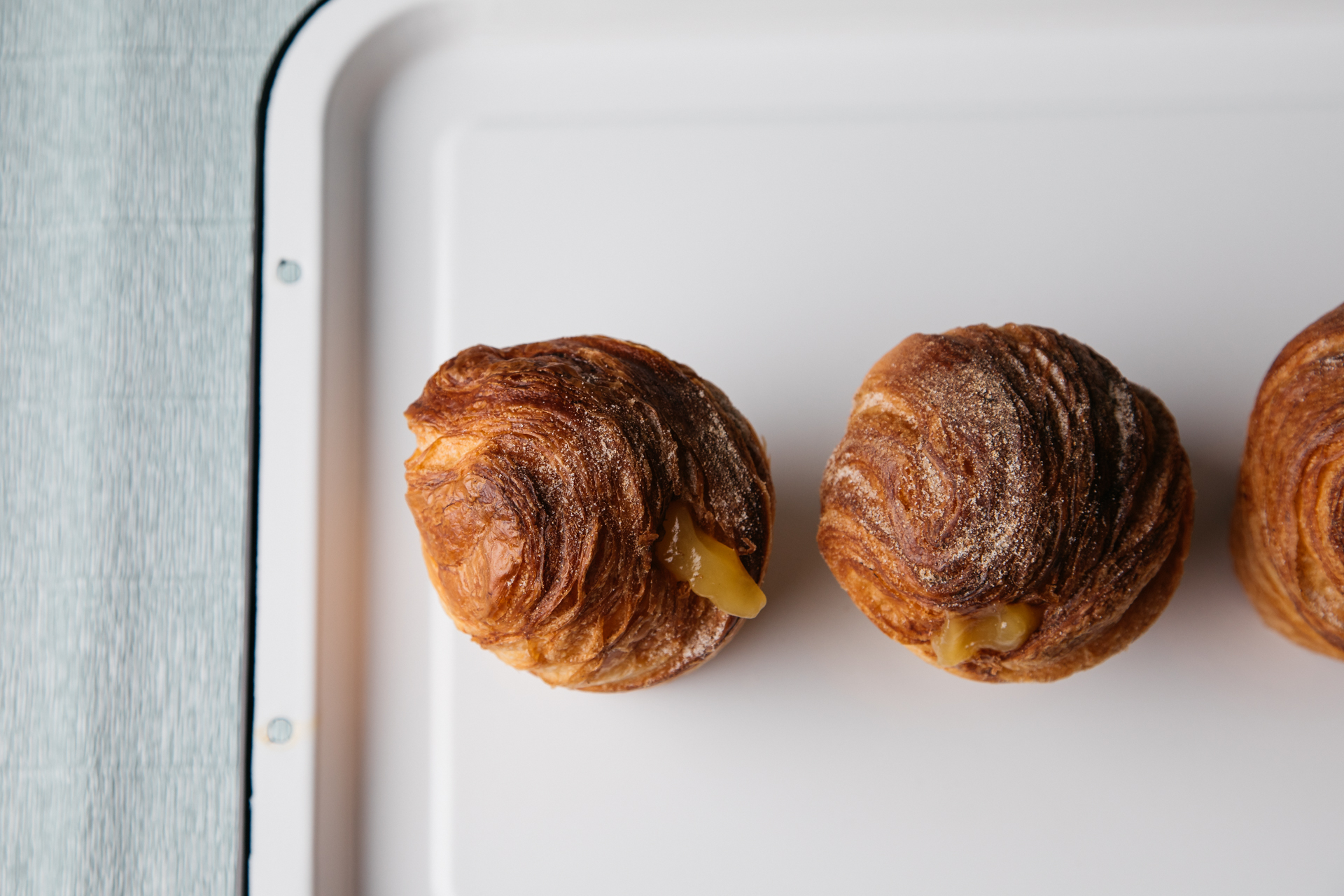 Lovingly Artisan Lemon Cruffin Pastry Kendal Lake District Sourdough Bakery
