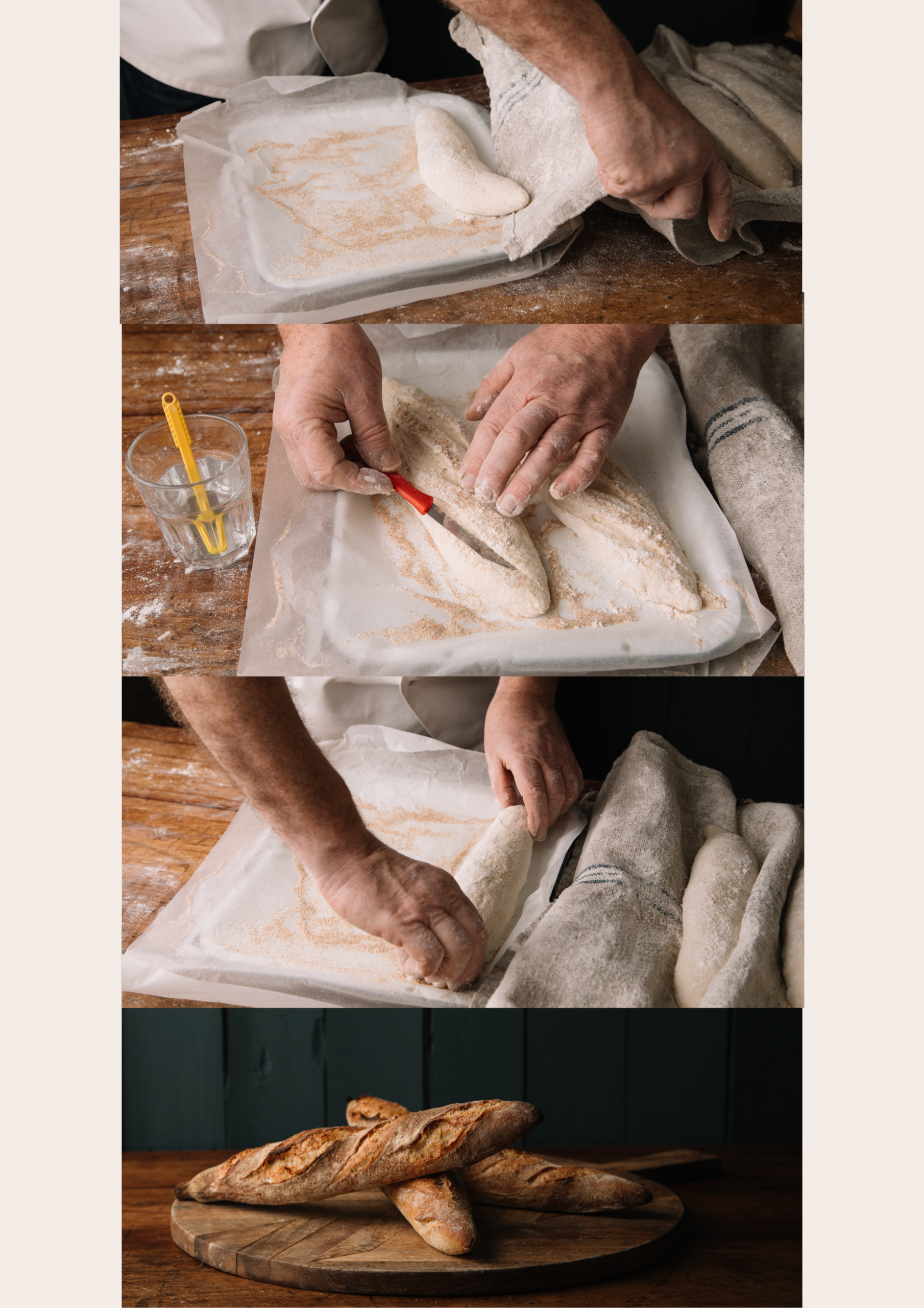 this image is the methodology behind making a Lovingly Artisan sourdough