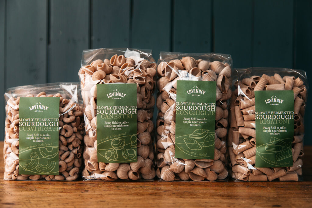 Lovingly Artisan Sourdough Pasta made with Barber Wheat Kendal Cumbria