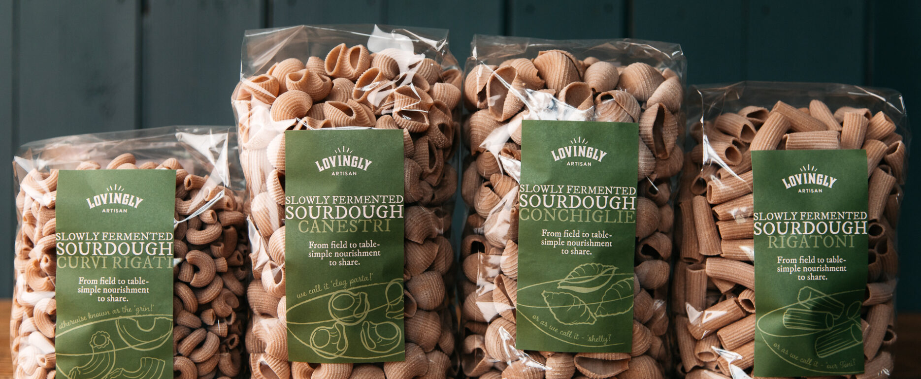 Lovingly Artisan Sourdough Pasta made with Barber Wheat Kendal Cumbria