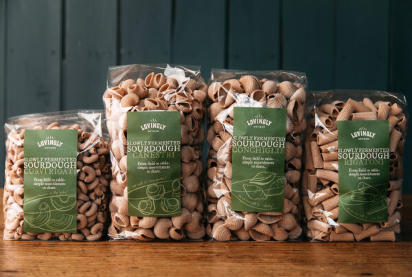 Lovingly Artisan Sourdough Pasta made with Barber Wheat Kendal Cumbria