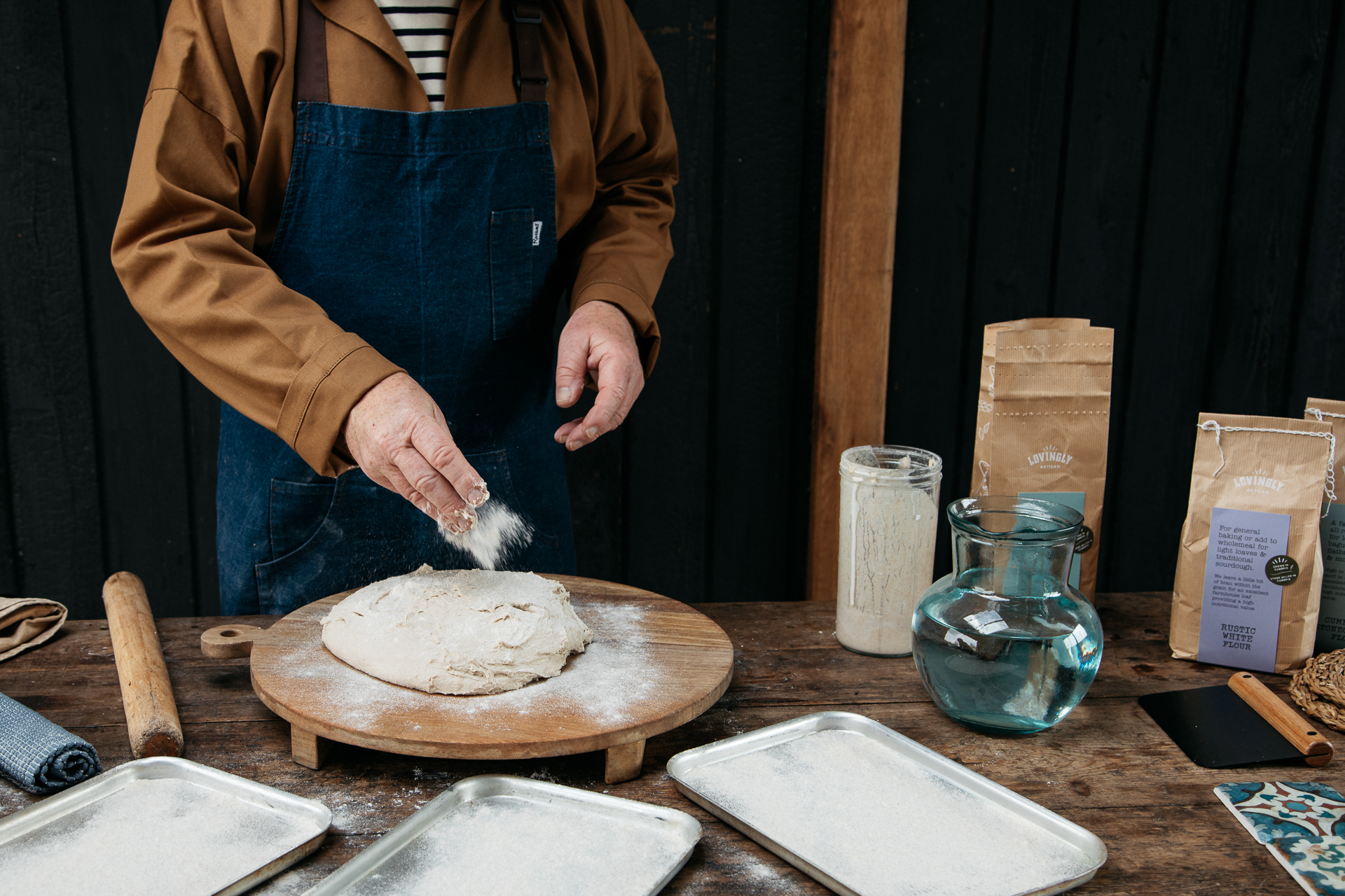 Flatbreads Lovingly Artisan Lake District Kendal Dough