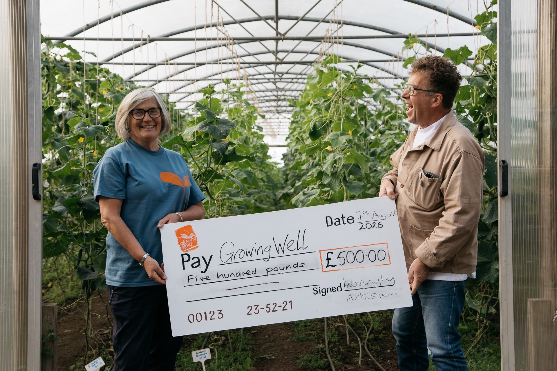 Growing well Lake District Lovingly Artisan fund raising Sourdough Bakery Kendal Cumbria