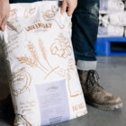 Rustic white stone ground flour, folic free, no aditions
