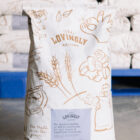 Rustic white stone ground flour, folic free, no aditions