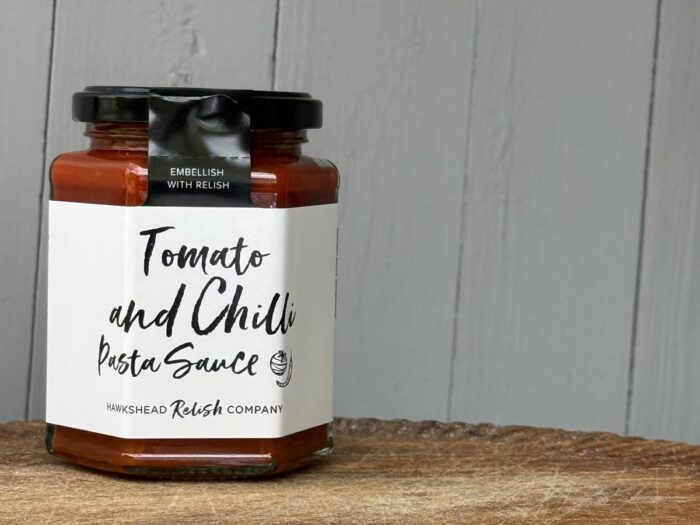 Hawkshead relish, chilli sauce, pasta, sourdough pasta, Lovingly artisan